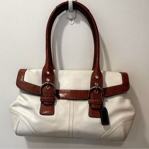 Coach Vintage Y2K Leather Soho Hampton Satchel 9636